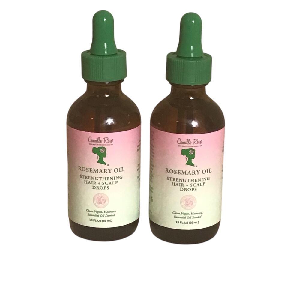 Camille Rose Hair Growth Oil  1.9 fl oz Lot of 2 NWT HairCare  Natural Hair
